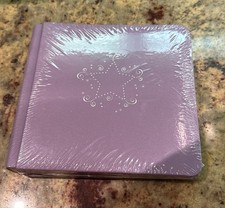 Creative Memories 7x7 Lilac Purple Silver Star/Swirls Album SEALED