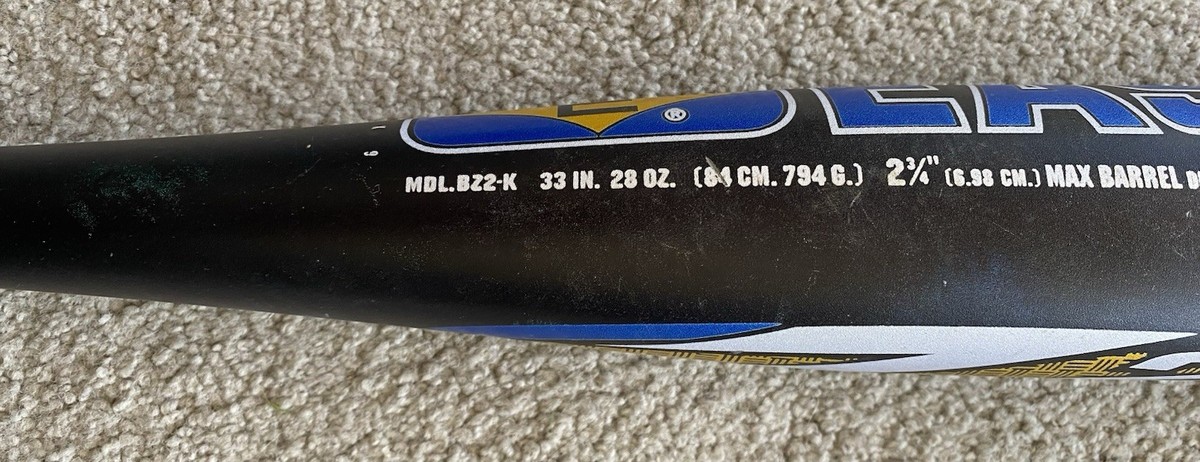 Batte De Baseball Easton Z2K BZ2-K – 33 Pouces / 28 Oz – Modèle 2001 (impeccable)