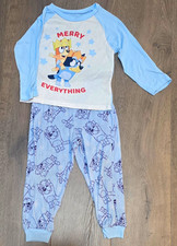 Bluey Merry Everything Boy/Girl Pajama Set Size 4 Bluey Bingo
