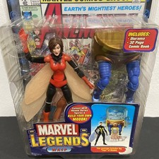 Marvel Legends WASP Red Variant Action Figure Toy Biz 2006 New BAG MODOK Series