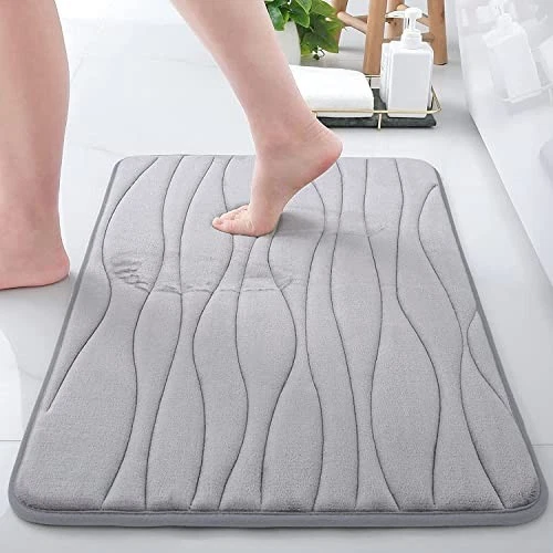 Homaxy Memoryschaum Badezimmerteppich Weich Badematte rutschfest Badteppich - Bild 2 von 4