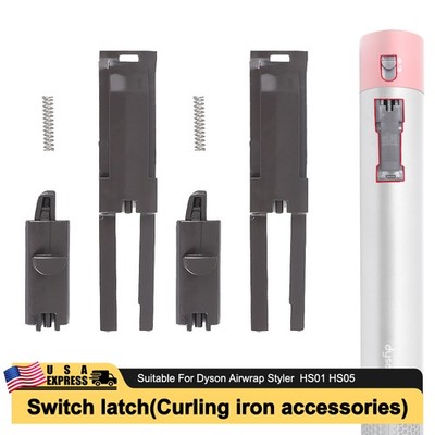 2 Set Switch Latch+Springs for Dyson Airwrap Styler HS01 Switch Bayonet Latch