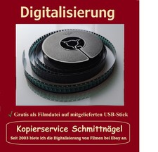 Super 8 auf DVD / Schmalfilm mit Tonspur kopieren / Normal 8 digitalisieren 