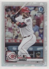 2020 Bowman Chrome Refractor 447/499 Eugenio Suarez #33 5i1