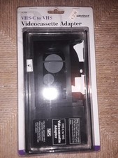 VHS-C Tape Cassette Adapter for Camcorders Motorized VHS VHS-C to VHS
