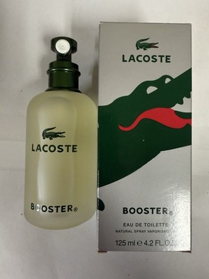 Lacoste BOOSTER 4.2 oz 125 ml EDT Eau de Toilette Spray MEN original formula