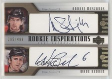 2005 Rookie Update Inspirations Dual Andrej Meszaros Wade Redden Auto RC 1e15