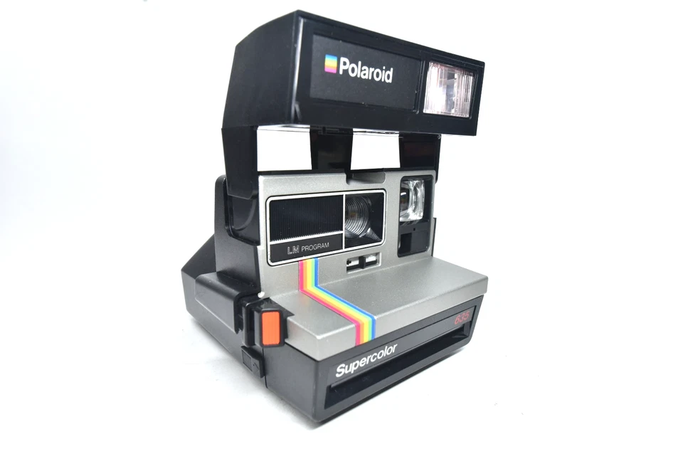 Polaroid Supercolor 635 Instant Film Camera uses 600 Film Fully Tested + Box - Image 4 of 4