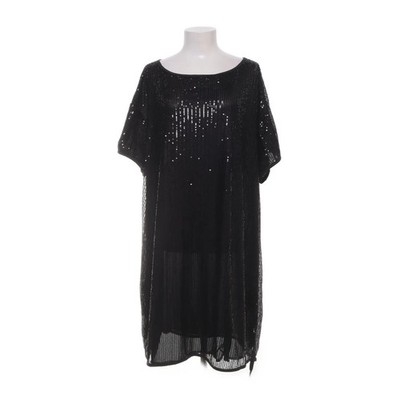 Kleid, Größe: 5XL, Schwarz, Elasthan/Polyester, Sonstiges, Damen #eAW