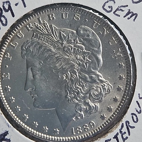 1889-P Gem BU Morgan Silver Dollar