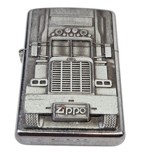 Rare Zippo Semi Truck Lighter 2004 Collectible Big Rig Emblem limited edition?