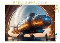 Calvendo Puzzle Return Of A Space Glider To The Mother Ship | 1000 Pieces, Finis