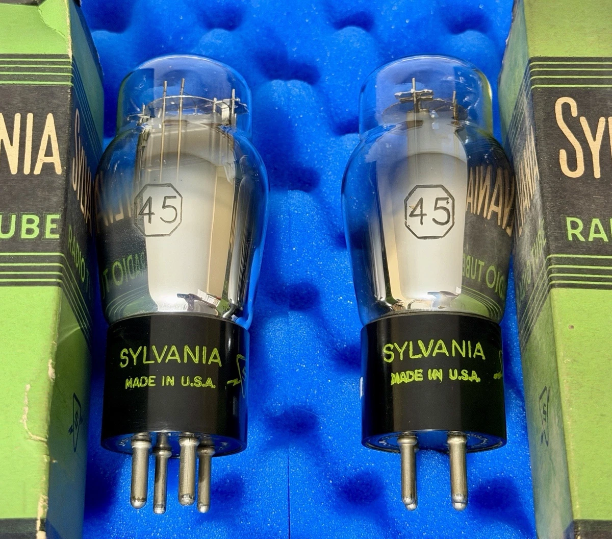 45 Sylvania 真空管 (108) 25+ SYLVANIA Vintage Electronics Parts & Accessories for sale