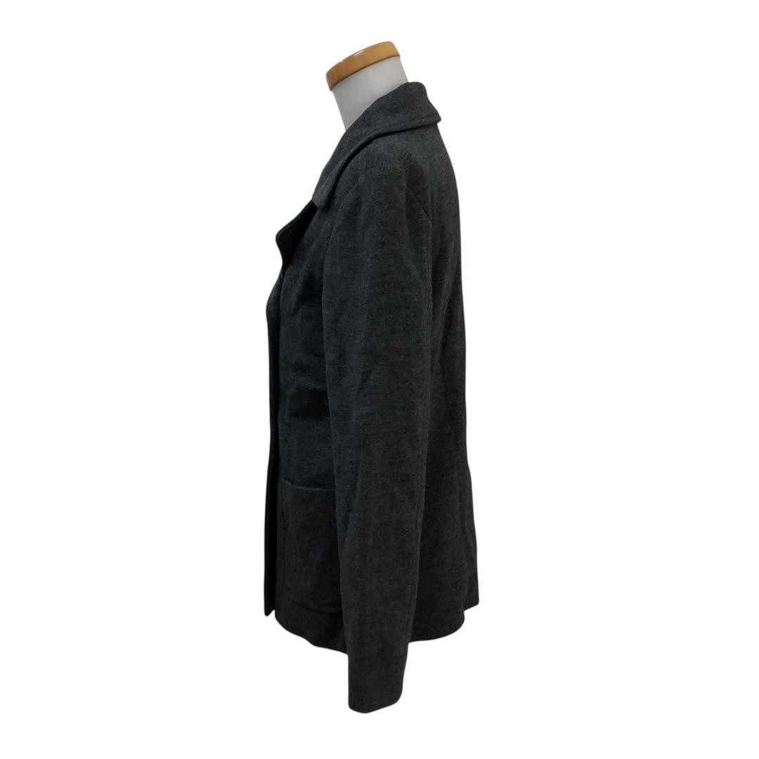 Burberry Blue Label Vintage Jacket Gray Wool With Buttons Size 38 For Women thumbnail 14