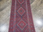 Vintage Turkish Rug,HandMade Geometric Design Bohemian Rug 2x7.10 Ft — photo 5