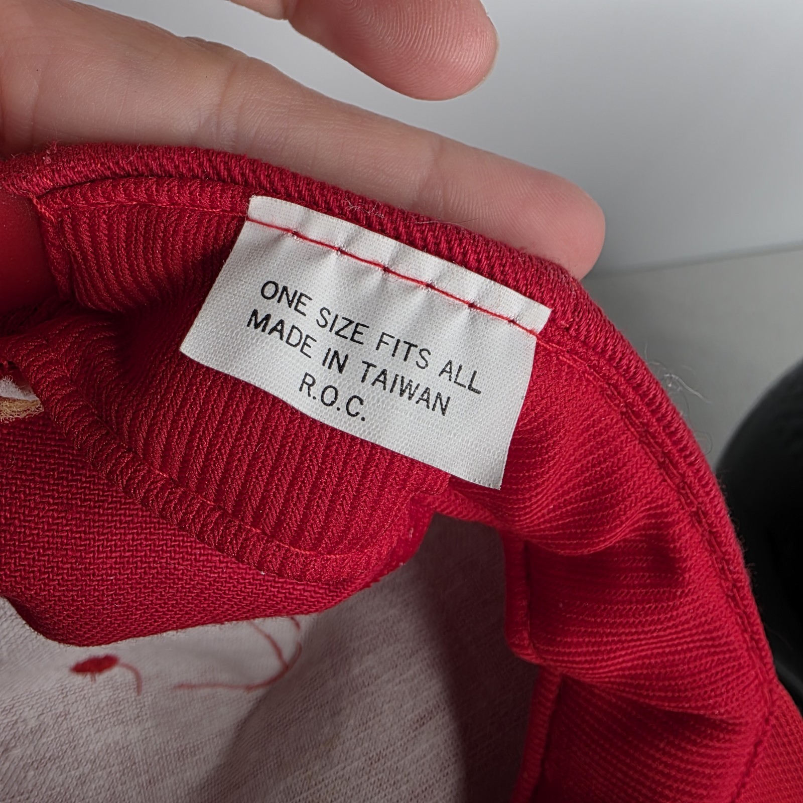 Vintage Wolfpack Patch  Red Snapback Hat - image 7