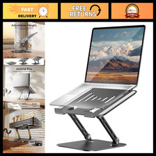 Adjustable Aluminum Laptop Stand Portable Foldable Riser for 10-17" Laptops