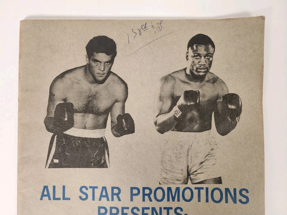 Joe Frazier Exhibition Boxing Program Seattle Center Coliseum April 28, 1973 - Image 4 of 4
