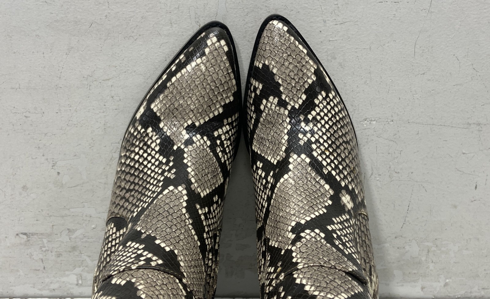 Michael Kors Dover Python-Embossed Leather Boots … - image 6