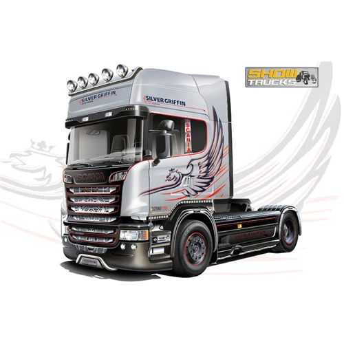 CAMION SCANIA R730 STREAMLINE 4x2 KIT 1:24 Italeri Kit Camion Modellino Nuovo - Immagine 2 di 4