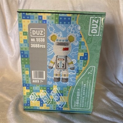 DUZ Magic DUZ Bearbrick Space Micro Building Blocks Set 3688pcs