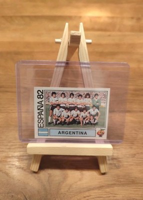 PANINI Sticker WM 1982 Espana World Cup 82 - #165 Team Argentinien mit Maradona