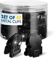50 Pcs Cubicle Clips for Fabric Panels   Strong Hold Office Partition Hooks for
