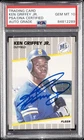 KEN GRIFFEY JR. SIGNED TRADING CARD PSA DNA AUTO 10