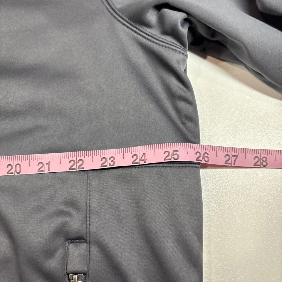 Men's Ozark Softshell Gray Jacket XL with Hand Warming Pockets Black Lining - Image 4 of 4