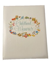 Vintage 70s Hallmark Childhood Memories Memory Keepsake Book New Unused