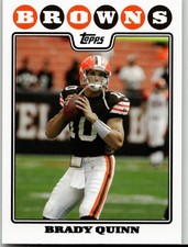 Brady Quinn 2008 Topps Football Cleveland Browns