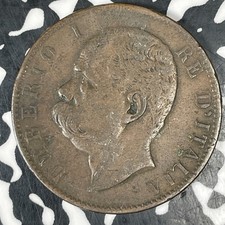 1894-R Italy 10 Centesimi Lot#C8456