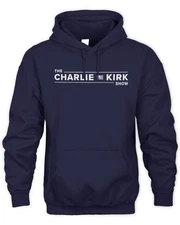 The Charlie Kirk Show Hoodie NEW Adult Pullover  S-5XL Freedom!!!