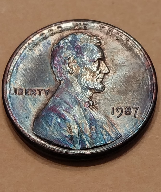 1987 Penny One Cent