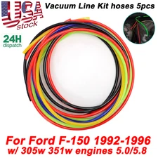 Vacuum Hose Line Kit 3ft 5ft 8ft 5X For 92-96 Ford F150 305w 351w 5.0/5.8 Engine