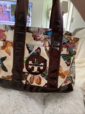 TORY BURCH VINTAGE BUTTERFLY TOTE BAG