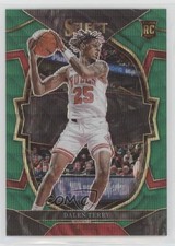 2022-23 Panini Select Concourse Green Wave Prizm 17/50 Dalen Terry #89 13hf