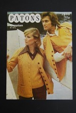 Mens & Womens Capstan Knitting Patterns - Jumpers 32" - 42” - Patons No. 2488