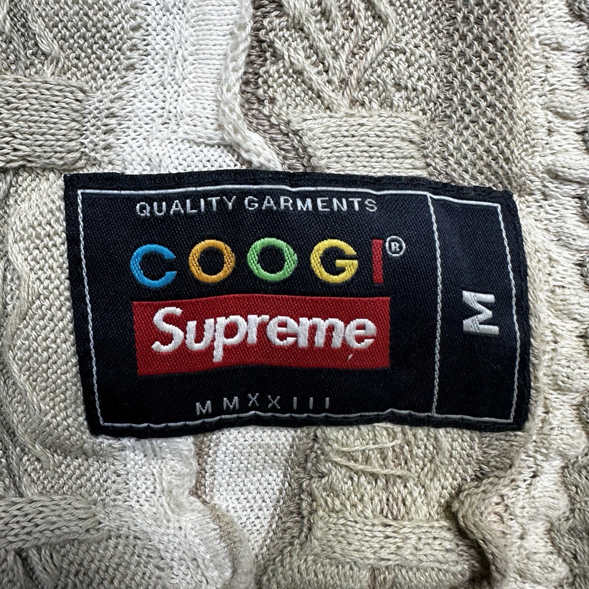 RARE SUPREME x COOGI BASKETBALL SWEATER VEST #94 JERSEY ADULT SIZE