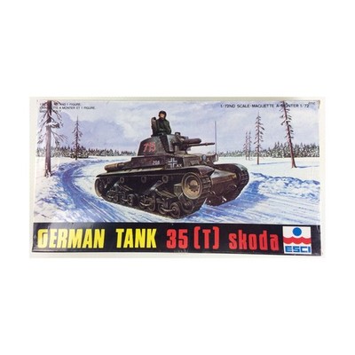 ESCI Historical Plastic 1/72 German Tank - 35(T) Skoda VG/NM