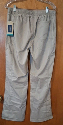 Cherokee Workwear Revolution Medical Scrub Pants Beige Women Size Small × 30'' L