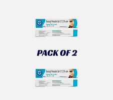 Pack of 2 X Persol AC Wallace Benzoyl Peroxide Gel IP 2.5 w/w- 30g X 2 60g