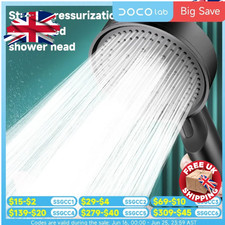 5-Mode Pressure Boost Shower Head | Adjustable Larg