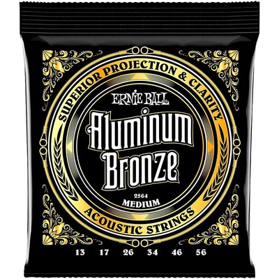 Ernie Ball Aluminum Bronze Medium Acoustic Guitar Strings