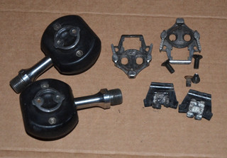Speedplay Frog Chromoly Clipless Pedals — Complete Set
