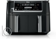 Ninja DZ550 Foodi 10 Quart 6-in-1 DualZone Smart XL Air Fryer, Black