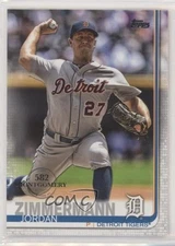 2019 Topps Factory Set 582 Montgomery Club Jordan Zimmermann #249 fm0
