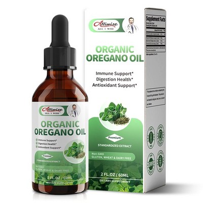 Oil of Oregano Drops 60ml with Black Seed Oil | Immune Support & Antioxidant