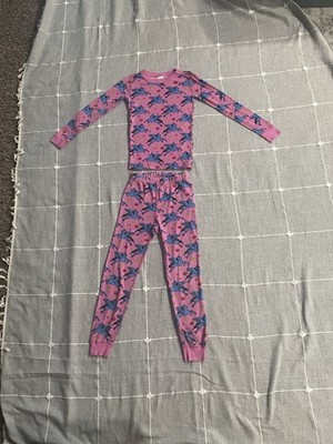 Hanna Andersson Pegasus Celestial Pajamas Pink Size 6/7