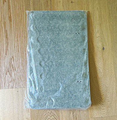 IKEA ÄLTF Matratzenauflage Babybett 120 x 60 cm Grau Polyester abnehmbar